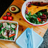 Image - Tala Push & Push Storage Food Storage Container With Cutlery 1150ml