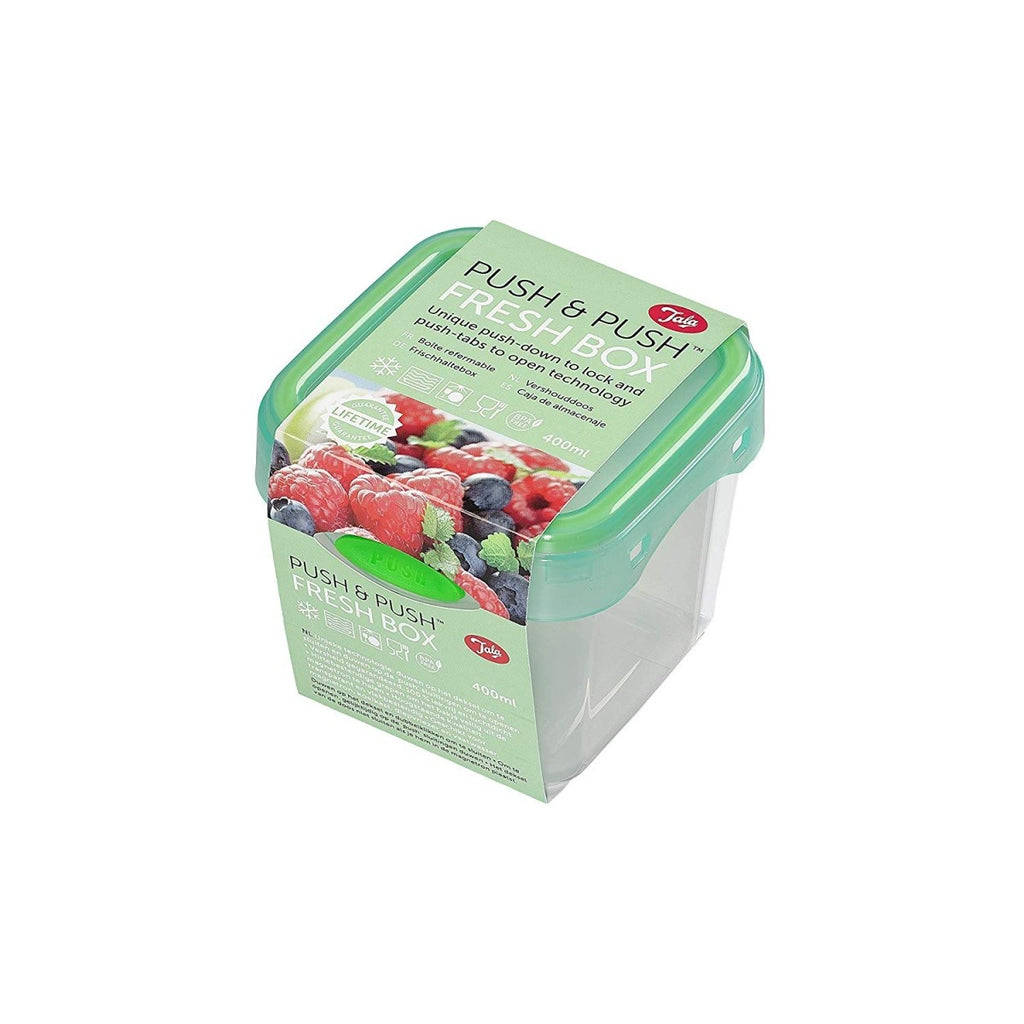 Image - Tala Push & Push Plastic Food Storage Container 400ml