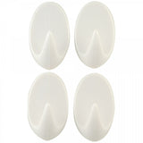 Image - Chef Aid Medium Oval Self Adhesive Hooks, Set of 4