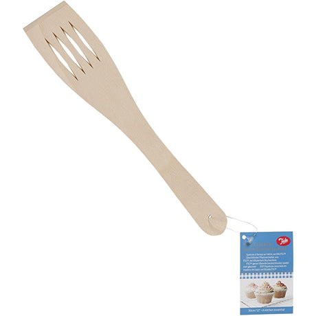 Image - Tala Beechwood Slotted Spatula