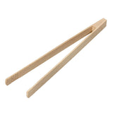 Image - Chef Aid Beech Toast Tongs - FSC