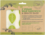 Image - Tala Vegan Wax Sandwich & Snack Bags, S and M, 2pcs