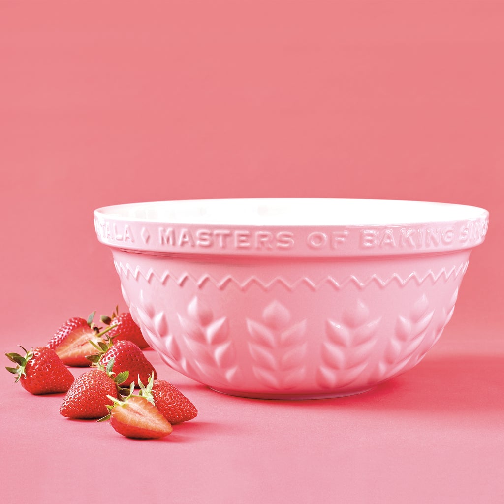 Image - Tala Dusty Pink Stoneware Mixing Bowl