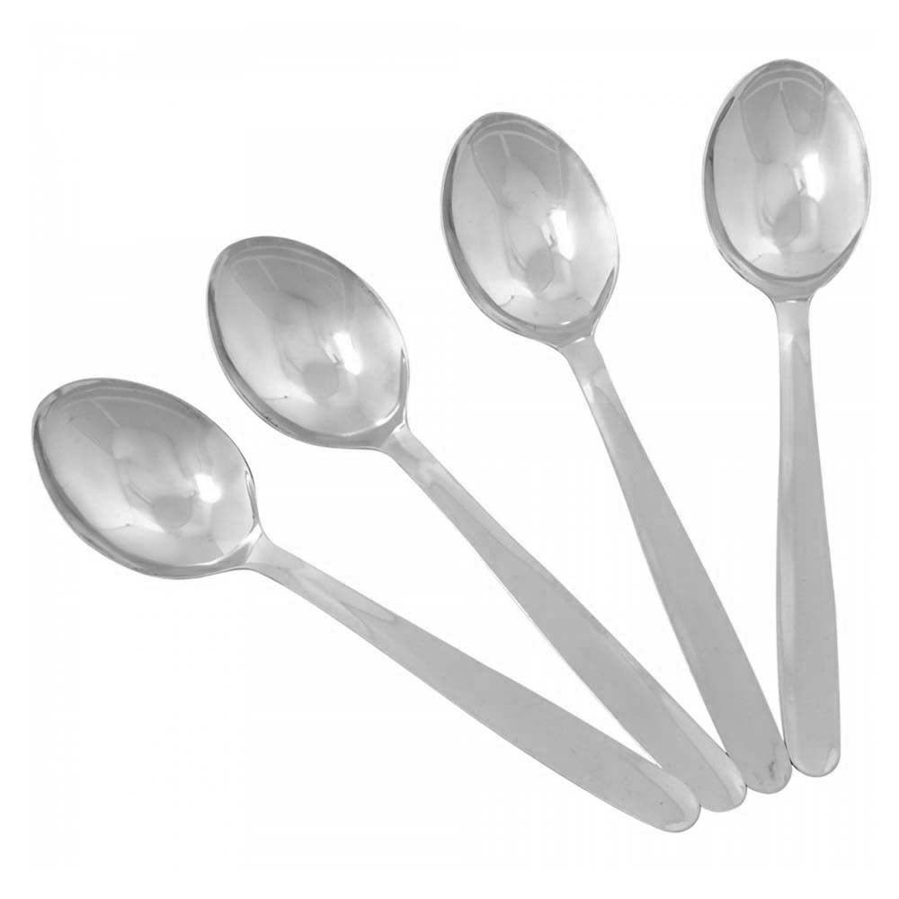 Image - Chef Aid Set of 4 Spoons, Stainless steel