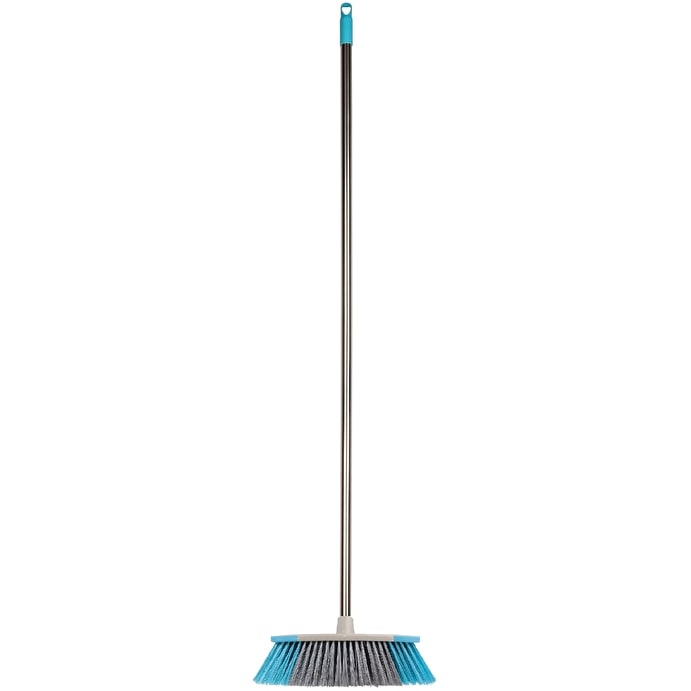 Image - Elliott Indoor Broom, Blue/Grey