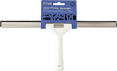 Image - Elliott Window Squeege with Rubber Blade, 35cm, White