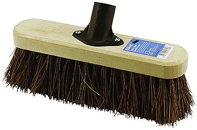 Image - Elliott Home Cleaning Stiff Bassine Fill Broom, 25cm, Brown
