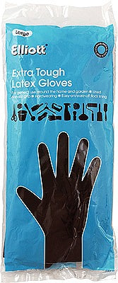 Image - Elliott Rubber Gloves Extra Tough, Large Size
