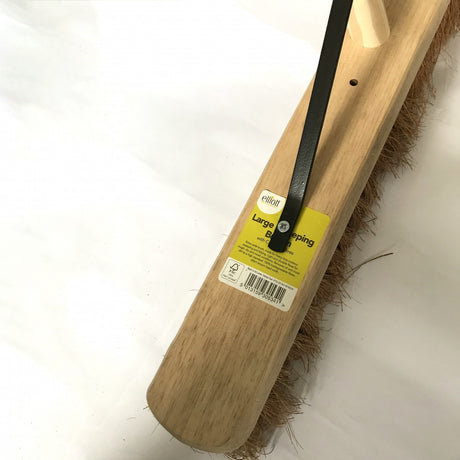 Image - Elliott 60cm Coco Fill Broom with 1.4m Wooden Handle, Brown