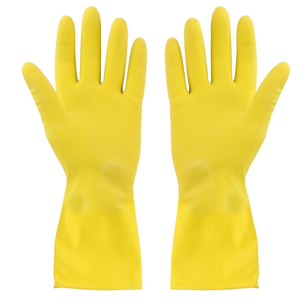 Image - Elliott Small Rubber Gloves, Yellow