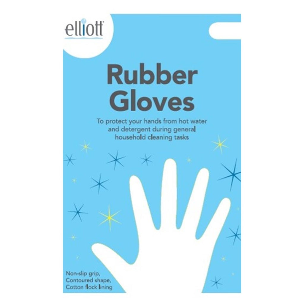 Image - Elliott Extra Large Rubber Gloves, Yellow