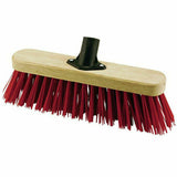 Image - Elliot Broom Head with Red Stiff Fibre, 29cm