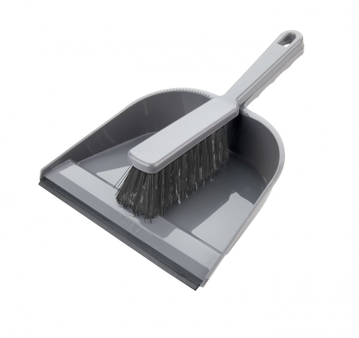Image - Elliott Dustpan & Brush Set, Silver