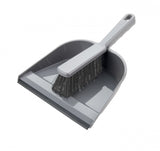 Image - Elliott Dustpan & Brush Set, Silver
