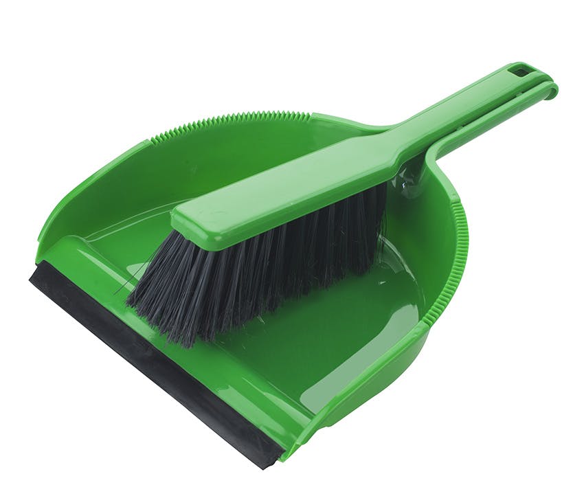 Image - Elliott Soft Dustpan & Brush Set, Green