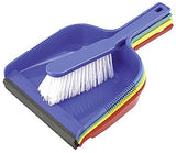Image - Elliott Dustpan and Brush Set with Yellow Stiff Fill, Assorted