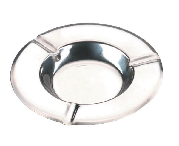 Image - Zodiac® Stainless Steel Round Ashtray, 5in