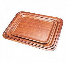 Image - Sunnex Laminated Wood Tray, 45x34cm, 18in x 13.5in