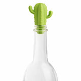 Image - Cactus Wine Stopper and Markers Set, Multicolour