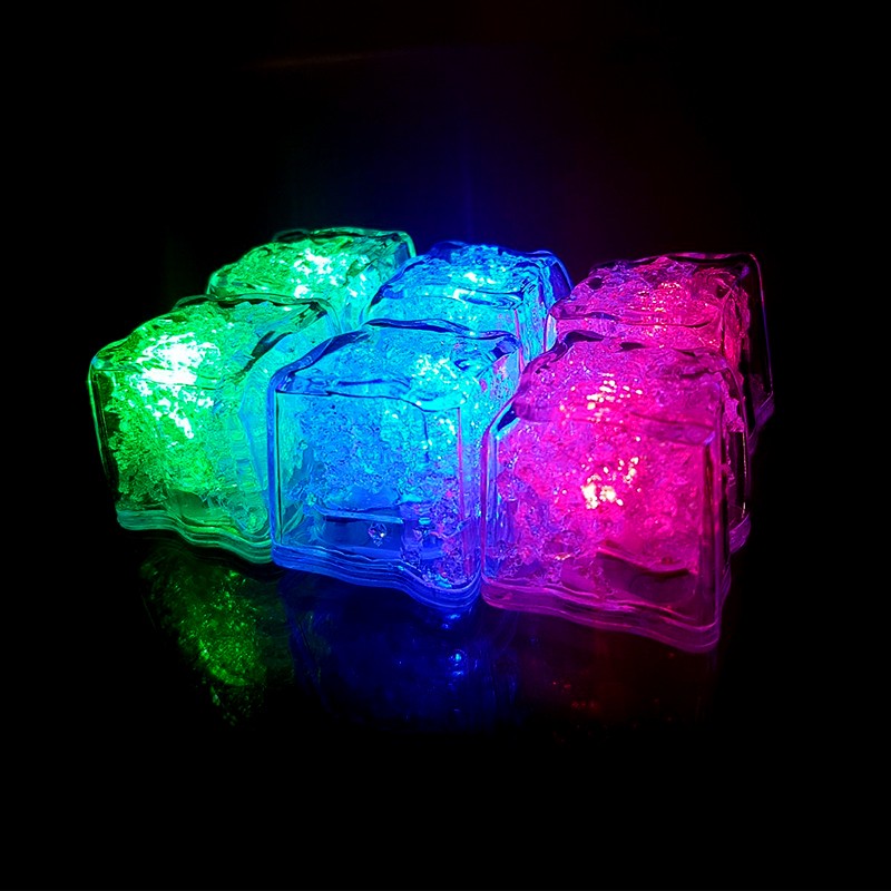 Image - Mixology Flashing Ice Cubes Set of 6, Red, Green, Blue