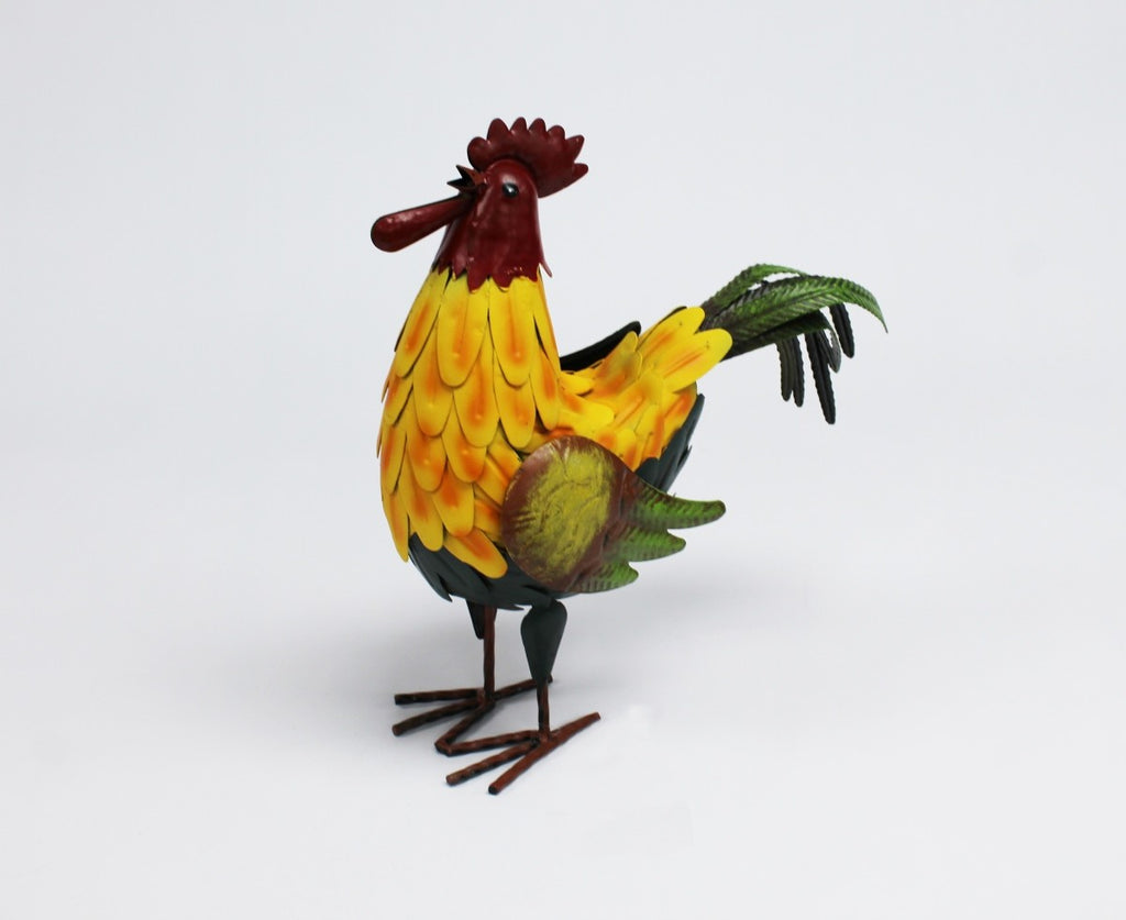 Image - Craftsman Rooster Garden Ornament