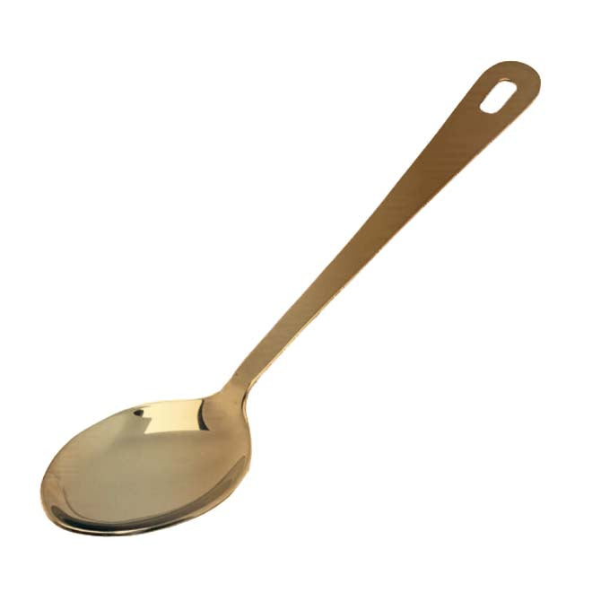 Image - Chefset Stainless Steel Basting Spoon, 12in, Gold