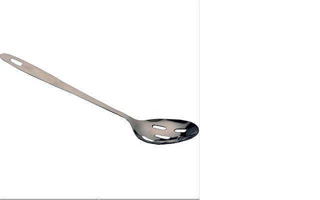 Image - Chefset Stainless Steel Draining Spoon, 14 inches