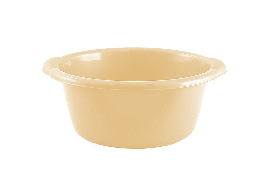 Image - Thumbs Up Round Plastic Bowl , 32cm, Yellow (Linen)