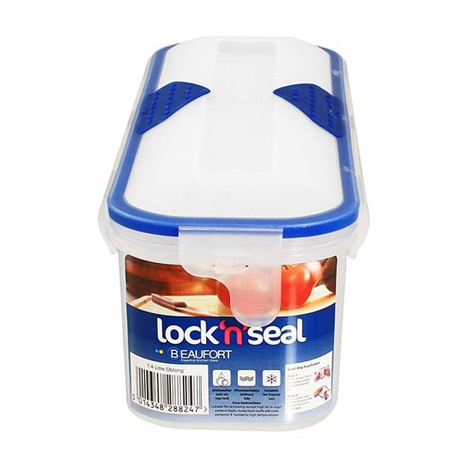 Image - Thumbs Up Lock and Seal Oblong Container, 1.4L