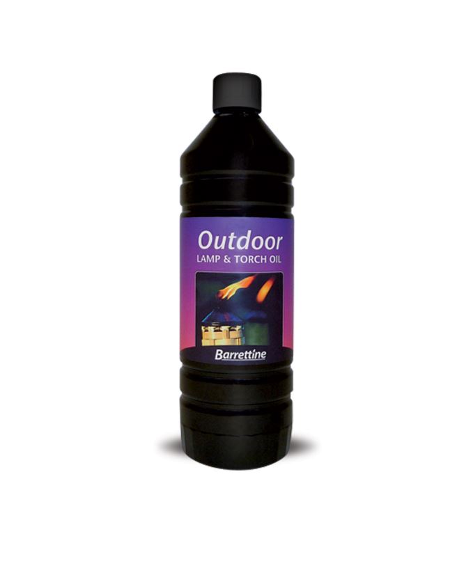 Image - Barrettine Outdoor Lamp & Torch Oil, 1 Litre, Black