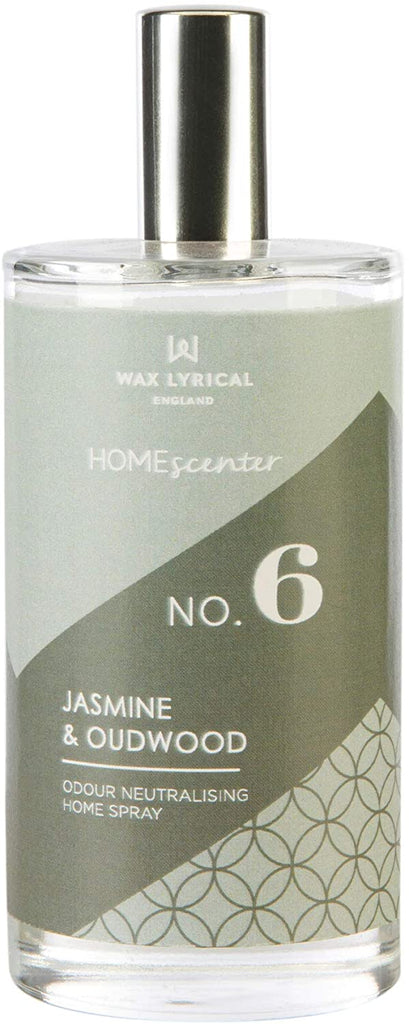 Image - Wax Lyrical HomeScenter Jasmine & Oudwood 100ml Home & Linen Spray