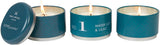Image - Wax Lyrical HomeScenter Water Lily & Lilac Set Of 3 Stacking Tin Candles