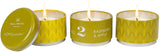 Image - Wax Lyrical HomeScenter Raspberry & Apple Set of 3 Stacking Tin Candles