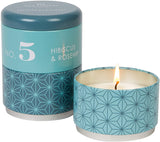 Image - Wax Lyrical HomeScenter Hibiscus & Rosehip Set of 3 Stacking Tin Candles