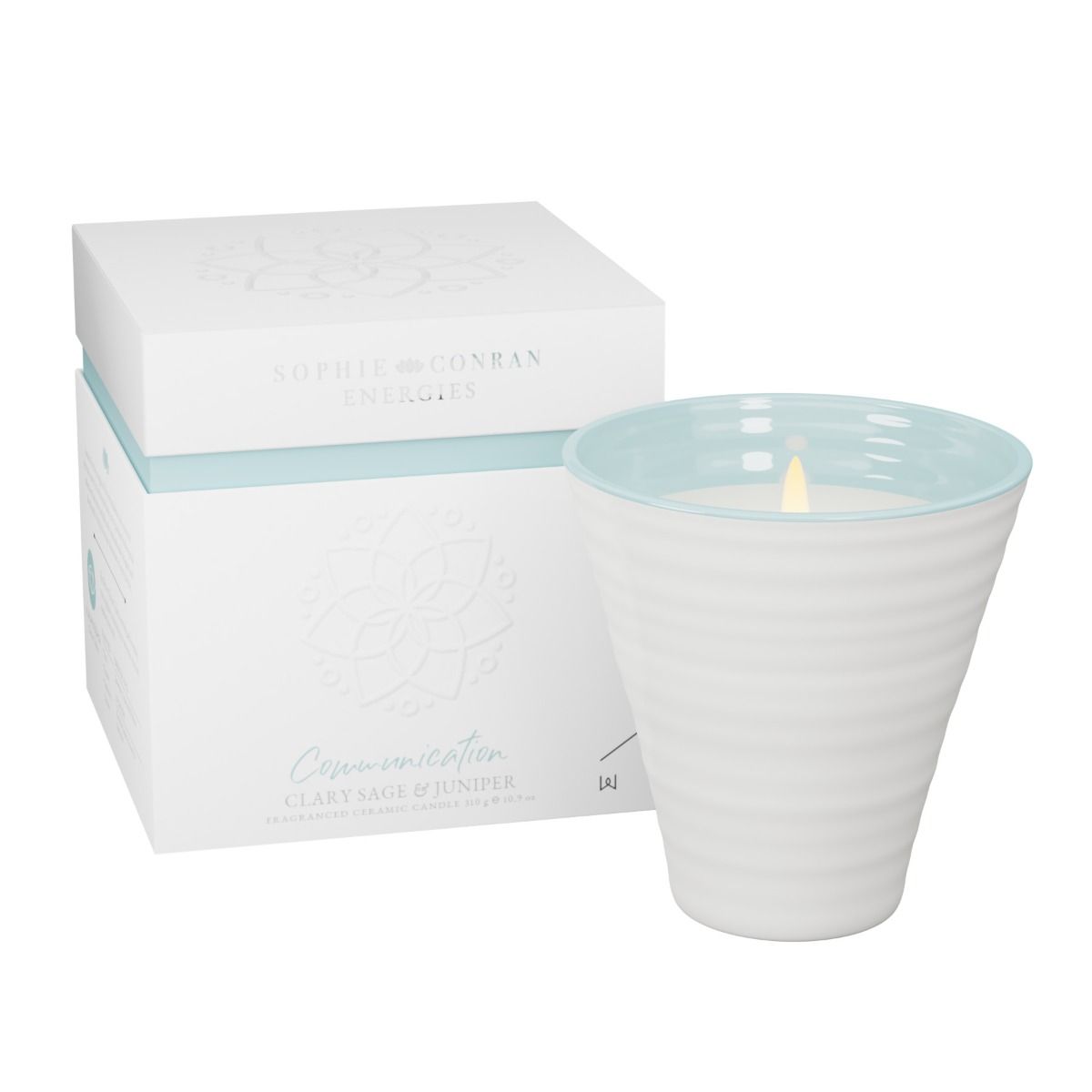 Image - Wax Lyrical Sophie Conran Clary Sage & Juniper Ceramic Candle