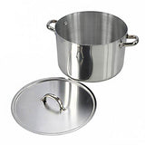 Image - Pendeford Casserole Pot and Lid, 30cm, Chrome