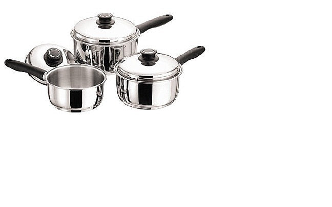Image - Pendeford Stainless Steel Collection Pan Set 3 Piece