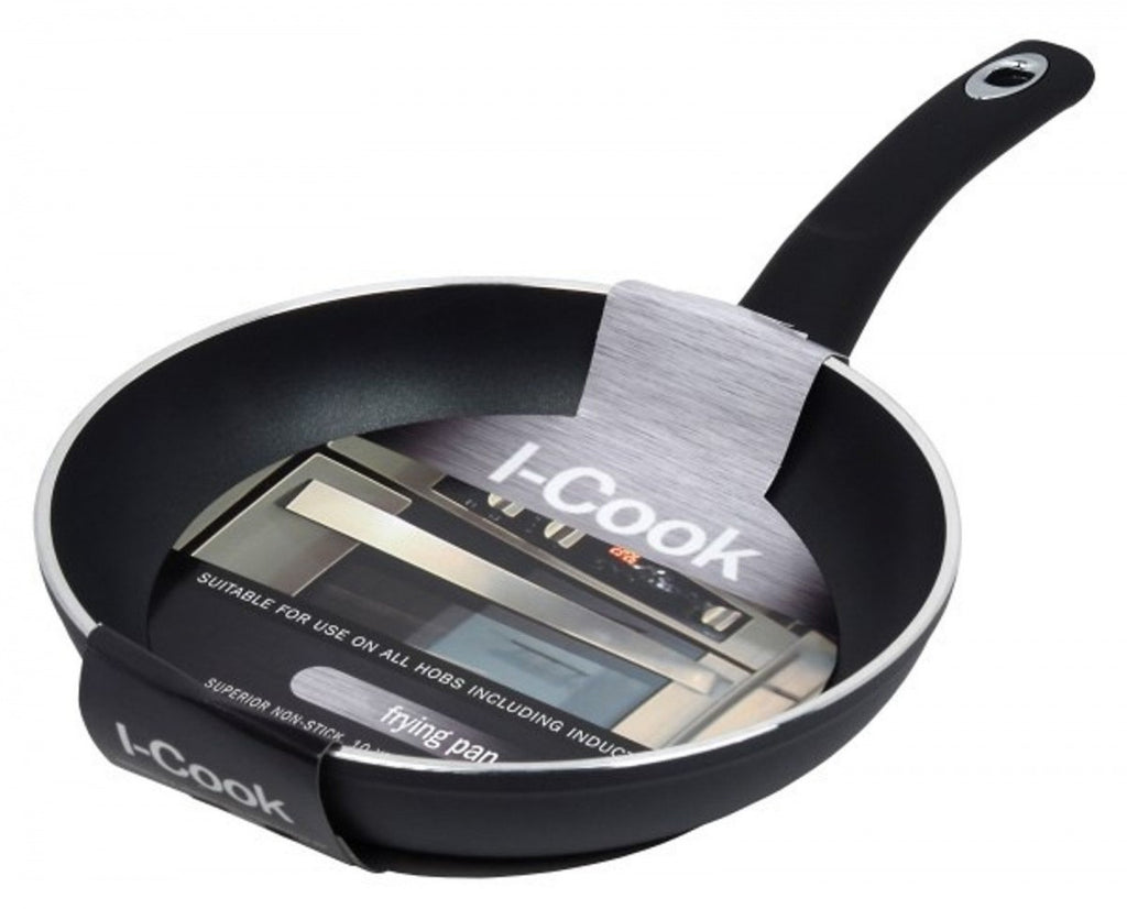 Image - Pendeford I-Cook Superior Non-Stick Frying Pan, 24cm, Black