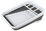 Image - Creative Kitchen Collapsible Dish Drainer Rack, White