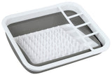 Image - Creative Kitchen Collapsible Dish Drainer Rack, White