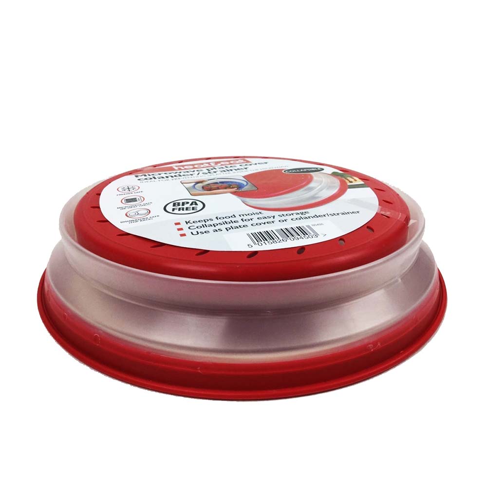 Image - Pendeford Heat & Eat Collapsable Colander – Strainer/ Microwave Plate Cover