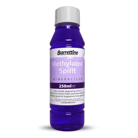 Image - Barrettine Methylated Spirits Mineralised, 250ml, Blue