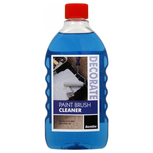 Image - Barrettine Decorate Paint Brush Cleaner, 500ml, Blue
