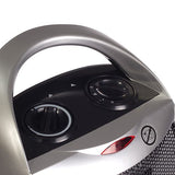 Image - Igenix Ceramic Fan Heater, 2 Heat Settings, 1800W, Silver