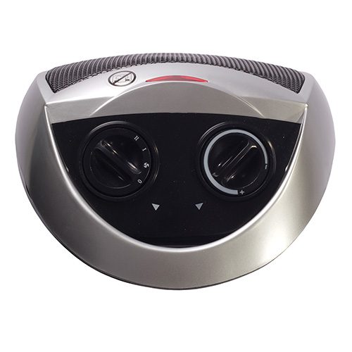 Image - Igenix Ceramic Fan Heater, 2 Heat Settings, 1800W, Silver