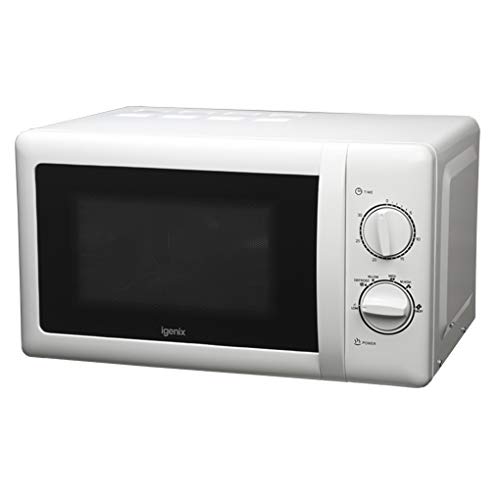 Image - Igenix Manual Microwave, Easy Clean Interior, 20 Litre, 800W, White