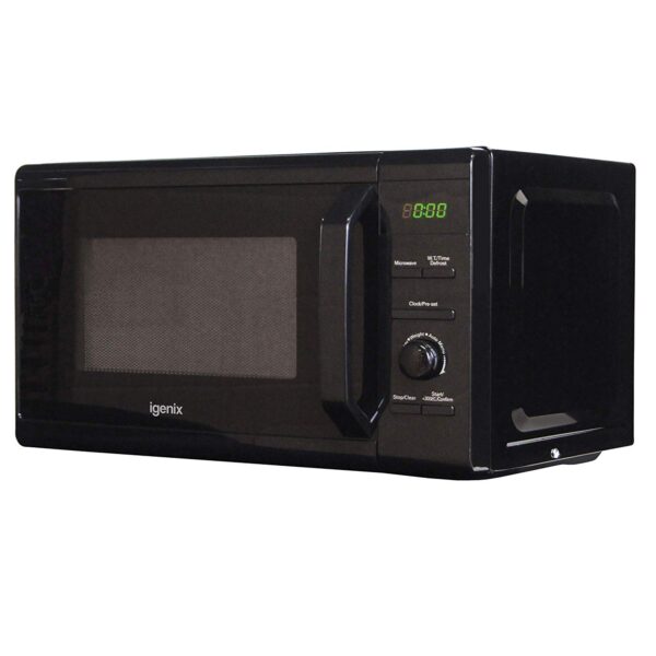 Image - Igenix Digital Microwave, 8 Cooking Settings, 20 Litre, 800W, Black