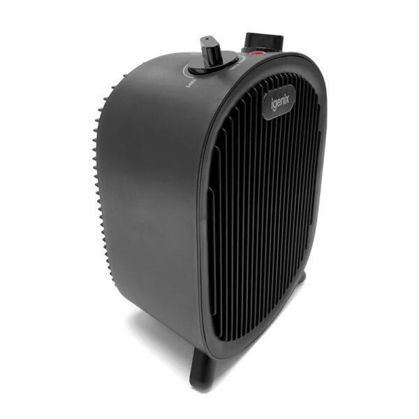 Image - Igenix Fan Heater, 2 Heat & Cool Settings, Black