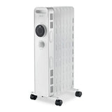 Image - Igenix Oil Filled Radiator, 1.5kW/1500W, Overheat Protection, White