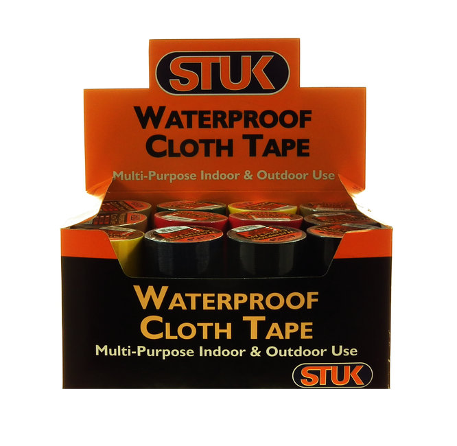 Image - STUK Waterproof Cloth Tape, 50mm x 4.5m